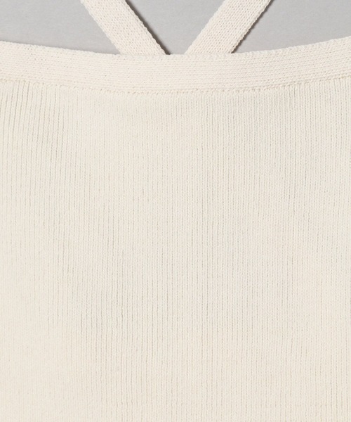 JEANASIS（ジーナシス）の「12Gレーヨンナイロンアメスリキャミ/277878（キャミソール・レディース・ホワイト/オレンジ/ブラック・FREE）」の5枚目の写真