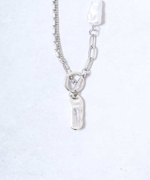 FUNALIVE（ファンアライブ）の「BF2 select リング ペンダント チェーン ネックレス 韓国ファッション（ネックレス・メンズ・シルバー/シルバー系その他/シルバー系その他2/シルバー系その他3/シルバー系その他4/シルバー系その他6/シルバー系その他5/シルバー系7/シルバー系8/シルバー系9/シルバー系1/シルバー系2/シルバー系3/シルバー系4/シルバー系5/シルバー系6/シルバー系/シルバー系その他7/A・FREE/F）」の15枚目の写真