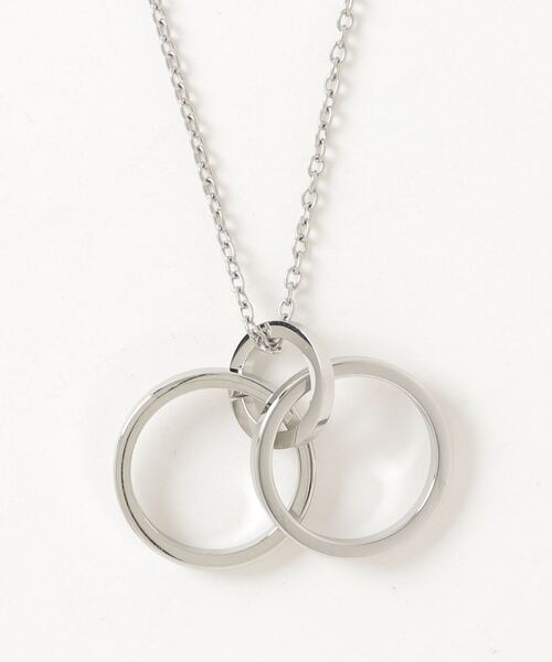 FUNALIVE（ファンアライブ）の「BF2 select リング ペンダント チェーン ネックレス 韓国ファッション（ネックレス・メンズ・シルバー/シルバー系その他/シルバー系その他2/シルバー系その他3/シルバー系その他4/シルバー系その他6/シルバー系その他5/シルバー系7/シルバー系8/シルバー系9/シルバー系1/シルバー系2/シルバー系3/シルバー系4/シルバー系5/シルバー系6/シルバー系/シルバー系その他7/A・FREE/F）」の4枚目の写真