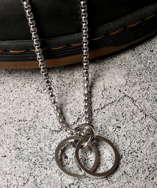 FUNALIVE（ファンアライブ）の「BF2 select リング ペンダント チェーン ネックレス 韓国ファッション（ネックレス・メンズ・シルバー/シルバー系その他/シルバー系その他2/シルバー系その他3/シルバー系その他4/シルバー系その他6/シルバー系その他5/シルバー系7/シルバー系8/シルバー系9/シルバー系1/シルバー系2/シルバー系3/シルバー系4/シルバー系5/シルバー系6/シルバー系/シルバー系その他7/A・FREE/F）」の21枚目の写真