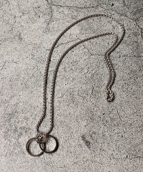 FUNALIVE（ファンアライブ）の「BF2 select リング ペンダント チェーン ネックレス 韓国ファッション（ネックレス・メンズ・シルバー/シルバー系その他/シルバー系その他2/シルバー系その他3/シルバー系その他4/シルバー系その他6/シルバー系その他5/シルバー系7/シルバー系8/シルバー系9/シルバー系1/シルバー系2/シルバー系3/シルバー系4/シルバー系5/シルバー系6/シルバー系/シルバー系その他7/A・FREE/F）」の20枚目の写真