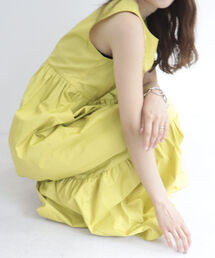 fredy emue | ピンタックノースリーブワンピース(ワンピース)