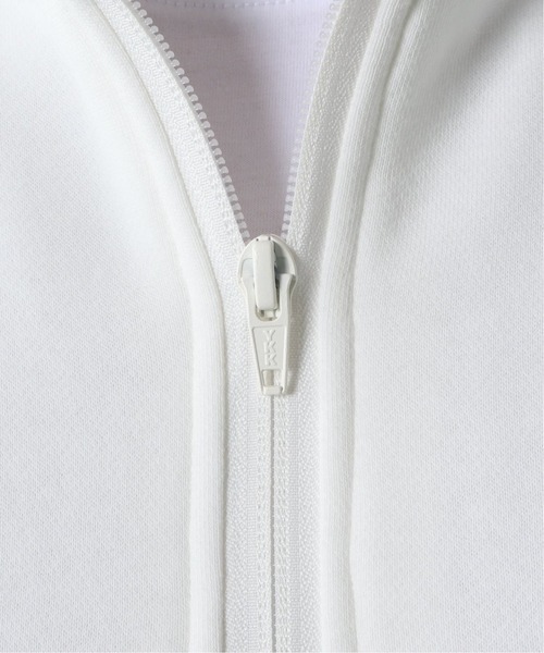 Malbon レディース ゴルフ 25年春 新作 ジップスウェット ホワイト⭐ Malbon レディース ゴルフ 25年春 新作 ジップスウェット