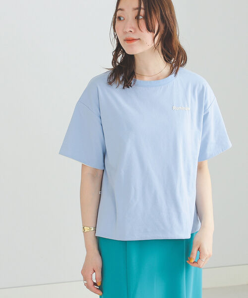 BEAMS HEART（ビームスハート）の「BEAMS HEART / リバーシブル プリントTシャツ（Tシャツ/カットソー・レディース・ネイビー/カーキ/ホワイト系その他5・FREE）」の8枚目の写真