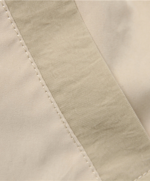 mystic（ミスティック）の「配色トレンチ（トレンチコート・レディース・ベージュ/キャメル/ネイビー・ﾌﾘ-）」の9枚目の写真