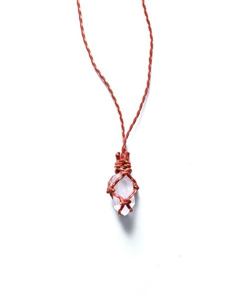 乱痴気（ランチキ）の「【SiO2】"snake" rope（ネックレス・メンズ・グレー/レッド/イエロー・FREE）」の5枚目の写真