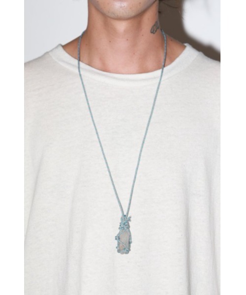 乱痴気（ランチキ）の「【SiO2】"snake" rope（ネックレス・メンズ・グレー/レッド/イエロー・FREE）」の16枚目の写真