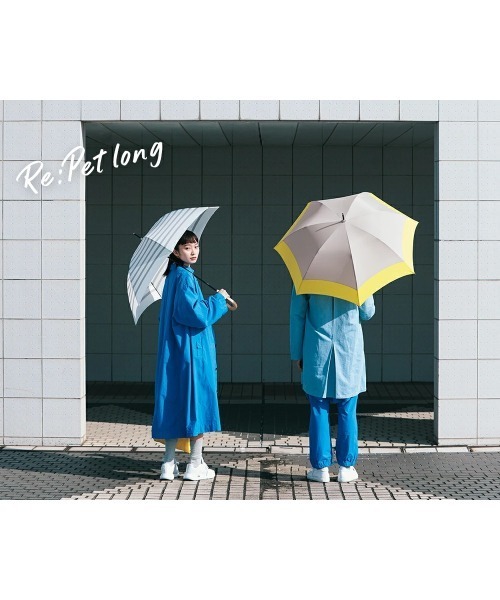 because(ビコーズ)の「【because】リペット 無地 バイカラー U-DAY 晴雨兼用/日傘/長傘/ビコーズ/ユーデイ/D-636328/D-636210(長傘・レディース・ブラック/グレー/サックスブルー/ネイビー/パープル/ライトグレー・FREE)」の10枚目の写真