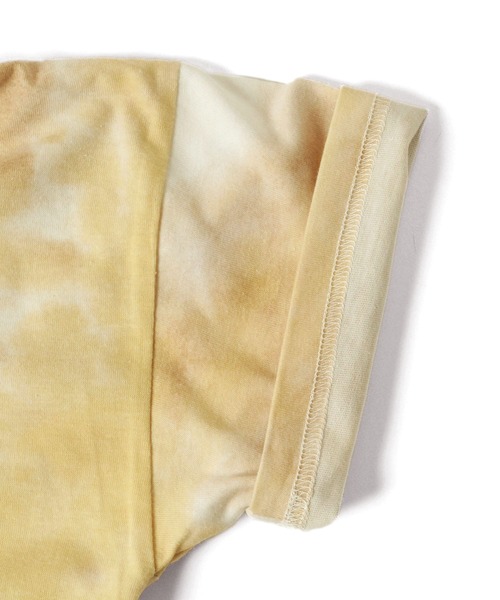 GLAZOS（グラソス）の「天竺・ドロップショルダータイダイバックプリント半袖Tシャツ（Tシャツ/カットソー・キッズ・グリーン/ブルー/オレンジ・130cm/140cm/150cm/160cm/170cm）」の19枚目の写真