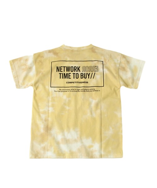 GLAZOS（グラソス）の「天竺・ドロップショルダータイダイバックプリント半袖Tシャツ（Tシャツ/カットソー・キッズ・グリーン/ブルー/オレンジ・130cm/140cm/150cm/160cm/170cm）」の22枚目の写真