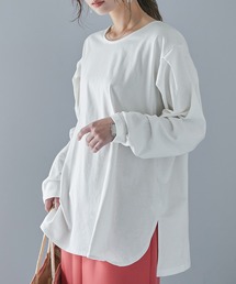 [M-5L]袖タックロングスリーブTEE