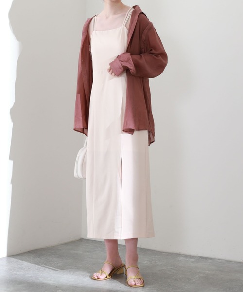 archives（アルシーヴ）の「マルチＷＡＹ袖取外しシャツ（シャツ/ブラウス・レディース・レンガ/オレンジ/グリーン/オフホワイト・MEDIUM）」の22枚目の写真