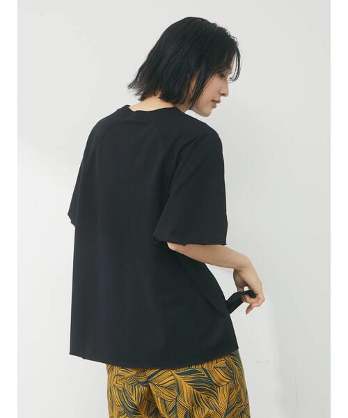 RAY CASSIN FAVORI（レイカズンフェバリ）の「・RAY CASSIN カットオフウラケプルオーバー（Tシャツ/カットソー・レディース・ブラック/ピンク/グリーン/グリーン系その他3・FREE）」の13枚目の写真