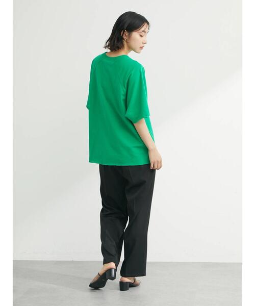 RAY CASSIN FAVORI（レイカズンフェバリ）の「・RAY CASSIN カットオフウラケプルオーバー（Tシャツ/カットソー・レディース・ブラック/ピンク/グリーン/グリーン系その他3・FREE）」の19枚目の写真