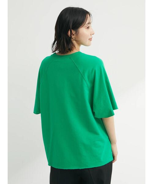 RAY CASSIN FAVORI（レイカズンフェバリ）の「・RAY CASSIN カットオフウラケプルオーバー（Tシャツ/カットソー・レディース・ブラック/ピンク/グリーン/グリーン系その他3・FREE）」の21枚目の写真