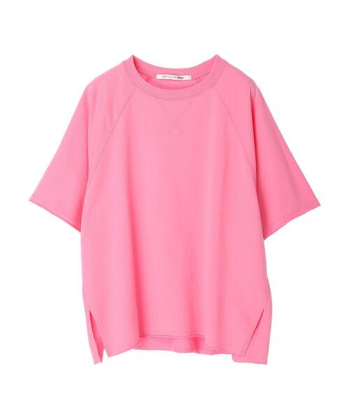 RAY CASSIN FAVORI（レイカズンフェバリ）の「・RAY CASSIN カットオフウラケプルオーバー（Tシャツ/カットソー・レディース・ブラック/ピンク/グリーン/グリーン系その他3・FREE）」の4枚目の写真