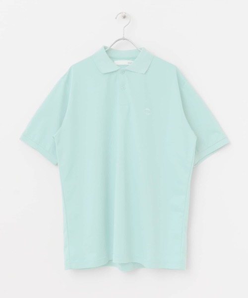 URBAN RESEARCH Sonny Label（アーバンリサーチサニーレーベル）の「OOPS　クールマックス鹿の子ポロシャツ（ポロシャツ・メンズ・ホワイト/ブラック/ピンク/ブルー・MEDIUM/LARGE）」の8枚目の写真