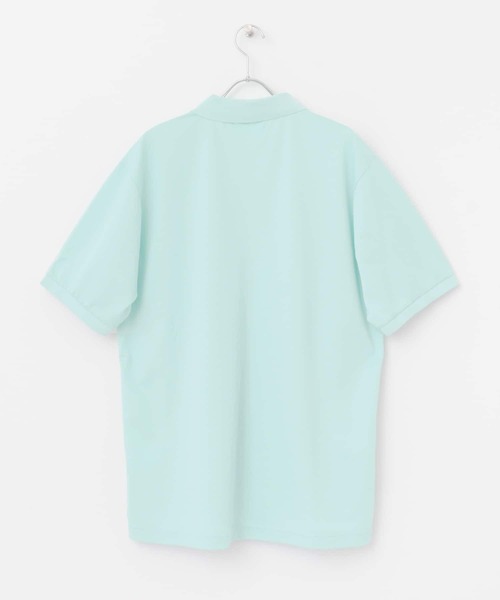 URBAN RESEARCH Sonny Label（アーバンリサーチサニーレーベル）の「OOPS　クールマックス鹿の子ポロシャツ（ポロシャツ・メンズ・ホワイト/ブラック/ピンク/ブルー・MEDIUM/LARGE）」の9枚目の写真