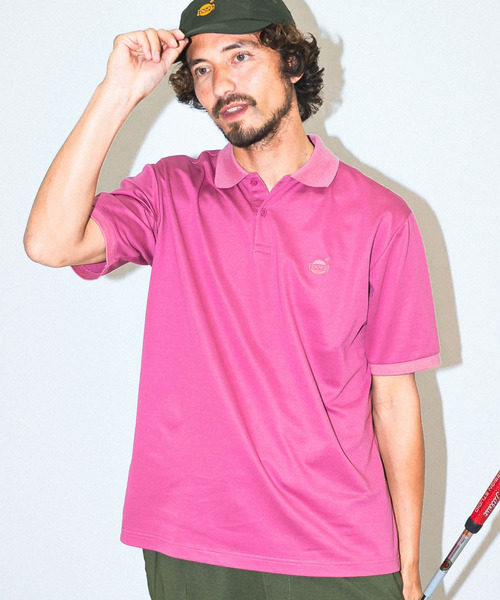 URBAN RESEARCH Sonny Label（アーバンリサーチサニーレーベル）の「OOPS　クールマックス鹿の子ポロシャツ（ポロシャツ・メンズ・ホワイト/ブラック/ピンク/ブルー・MEDIUM/LARGE）」の14枚目の写真