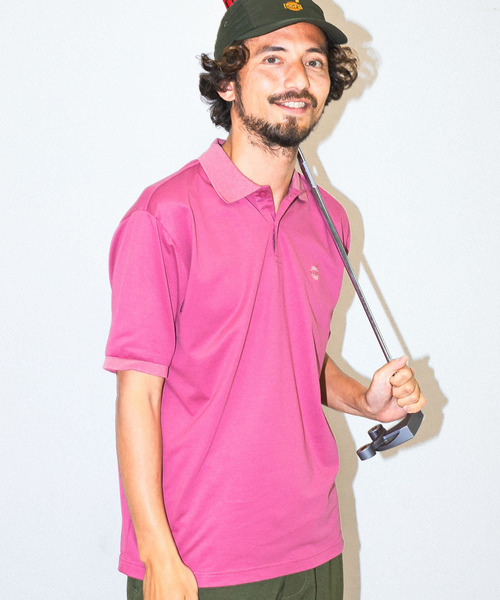 URBAN RESEARCH Sonny Label（アーバンリサーチサニーレーベル）の「OOPS　クールマックス鹿の子ポロシャツ（ポロシャツ・メンズ・ホワイト/ブラック/ピンク/ブルー・MEDIUM/LARGE）」の15枚目の写真