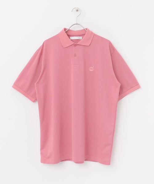 URBAN RESEARCH Sonny Label（アーバンリサーチサニーレーベル）の「OOPS　クールマックス鹿の子ポロシャツ（ポロシャツ・メンズ・ホワイト/ブラック/ピンク/ブルー・MEDIUM/LARGE）」の18枚目の写真