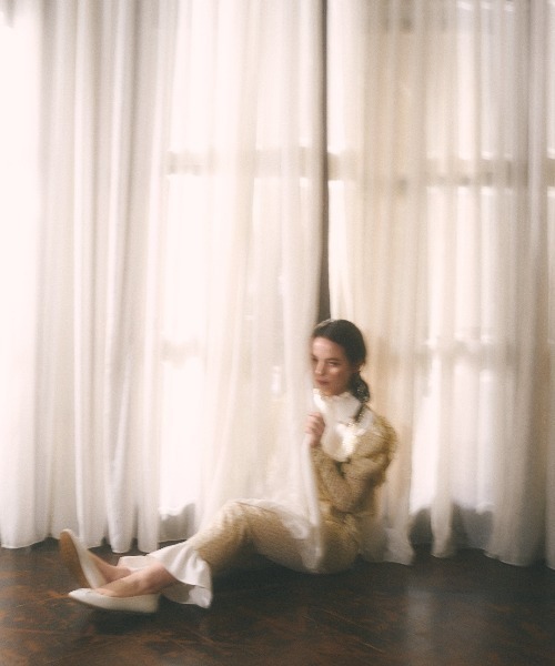 MIRO AMURETTE（ミロアミュレット）の「flower waitress blouse/花柄ウエイトレスブラウス（シャツ/ブラウス・レディース・イエロー・FREE）」の8枚目の写真