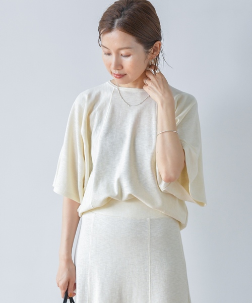 タグ付き新品 サーフニットプルオーバー IENA（イエナ）の「サーフニットプルオーバー（Tシャツ/カットソー