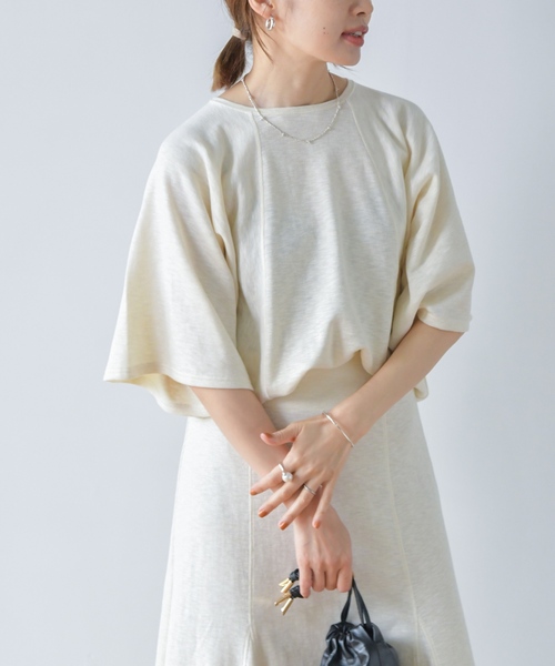 タグ付き新品 サーフニットプルオーバー セール】サーフニットプルオーバー（Tシャツ/カットソー）｜IENA