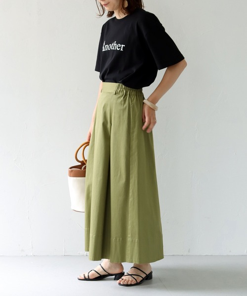 HER CLOSET(ハークローゼット)の「【shemoshelly】WEB限定 5.6オンスAnotherロゴTシャツ(Tシャツ/カットソー・レディース・オフホワイト/ブラック/ネイビー・S/M/L)」の17枚目の写真