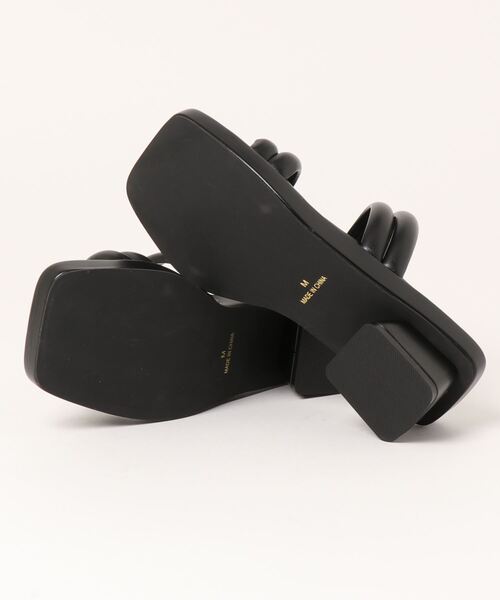 RODEO CROWNS WIDE BOWL（ロデオクラウンズワイドボウル）の「CODE SANDALS（サンダル・レディース・ブラック/グリーン/クリア・LARGE/MEDIUM）」の4枚目の写真