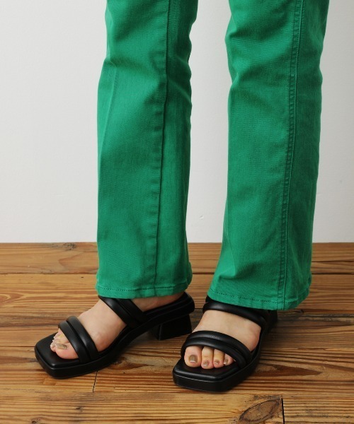 RODEO CROWNS WIDE BOWL（ロデオクラウンズワイドボウル）の「CODE SANDALS（サンダル・レディース・ブラック/グリーン/クリア・LARGE/MEDIUM）」の17枚目の写真