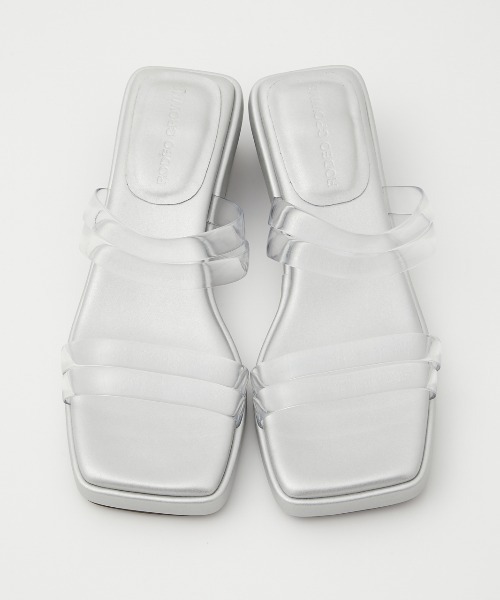 RODEO CROWNS WIDE BOWL（ロデオクラウンズワイドボウル）の「CODE SANDALS（サンダル・レディース・ブラック/グリーン/クリア・LARGE/MEDIUM）」の6枚目の写真