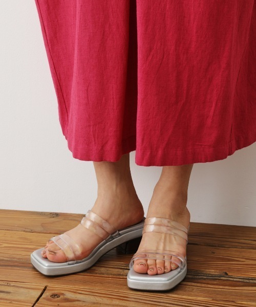 RODEO CROWNS WIDE BOWL（ロデオクラウンズワイドボウル）の「CODE SANDALS（サンダル・レディース・ブラック/グリーン/クリア・LARGE/MEDIUM）」の16枚目の写真