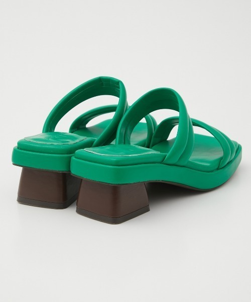 RODEO CROWNS WIDE BOWL（ロデオクラウンズワイドボウル）の「CODE SANDALS（サンダル・レディース・ブラック/グリーン/クリア・LARGE/MEDIUM）」の9枚目の写真