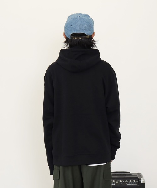 Dickies（ディッキーズ）の「Dickies / ディッキーズ MIDWEIGHT PULLOVER FLEECE HOODIE RELAXED 裏起毛 プルオーバー スウェットパーカー（パーカー・メンズ・ブラック/ネイビー/グレー・MEDIUM/LARGE/X-LARGE）」の20枚目の写真