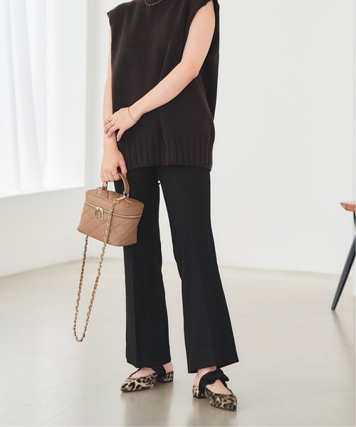 AULENTTI（オウレンティ）の「AULENTTI キルティングバニティショルダー（ショルダーバッグ・レディース・ブラック/ベージュ・FREE）」の10枚目の写真