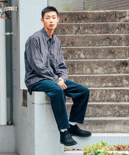 BEAMS（ビームス）の「BEAMS / ワイド コーデュロイ パンツ（その他パンツ・メンズ・ベージュ/ネイビー・M/L/XL/S）」の21枚目の写真