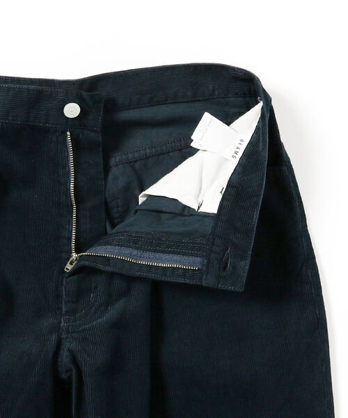 BEAMS（ビームス）の「BEAMS / ワイド コーデュロイ パンツ（その他パンツ・メンズ・ベージュ/ネイビー・M/L/XL/S）」の8枚目の写真