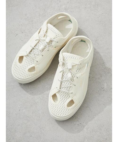 PUMA（プーマ）の「■PUMA プラットフォームトレースライト（スニーカー・レディース・アイボリー・23.5cm/24.5cm）」の2枚目の写真