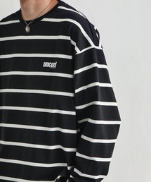 UNCORD | 【UNCORD】LOOSE BORDER L/S T-SHIRT/ボーダーロングスリーブ長袖Tシャツ(Tシャツ/カットソー)