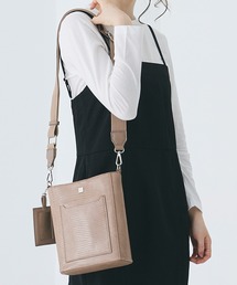 MURUA (ムルーア) ショルダーバッグ リザードエンボス MR-B1095