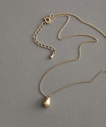 メタルドロップネックレス