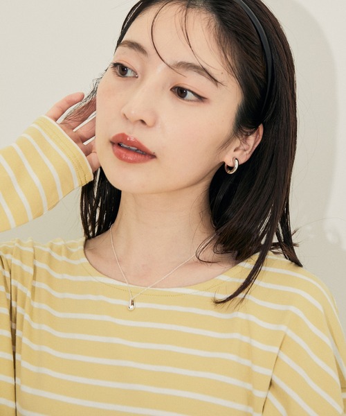 VIS(ビス)の「メタルドロップネックレス(ネックレス・レディース・シルバー/ゴールド・FREE)」の8枚目の写真