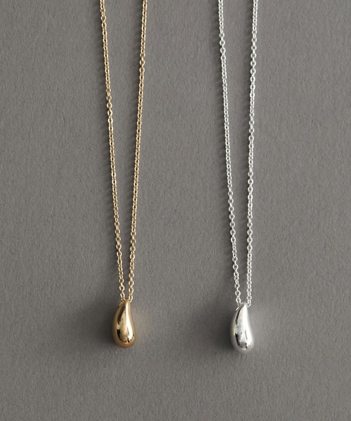 VIS(ビス)の「メタルドロップネックレス(ネックレス・レディース・シルバー/ゴールド・FREE)」の9枚目の写真