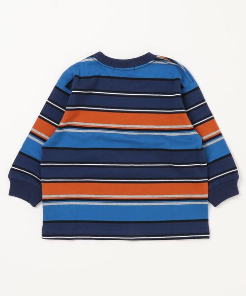XLARGE KIDS（エクストララージキッズ）の「マルチボーダー長袖Tシャツ