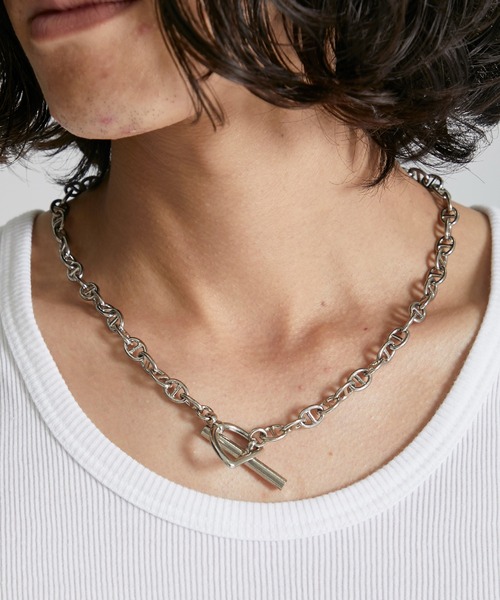 DISCOVERED(ディスカバード)の「STUDIOUS別注 アンカーチェーンネックレス(ネックレス・メンズ・シルバー・FREE)」の6枚目の写真