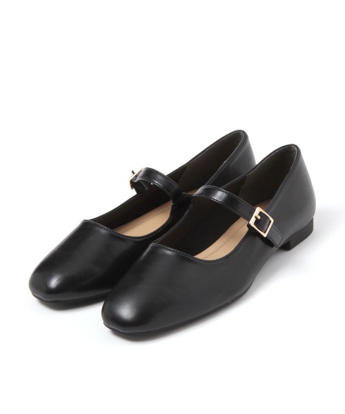 GLOBAL WORK（グローバルワーク）の「らくっションメリージェンパンプス/125759（その他シューズ・レディース・ブラック/ダークブラウン/その他・MEDIUM/LARGE）」の2枚目の写真