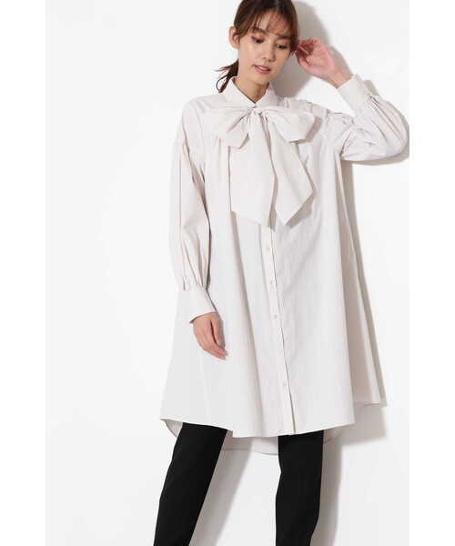 JILL STUART（ジルスチュアート）の「◆スージーワンピース（シャツワンピース・レディース・ブラック/ホワイト・0/2）」の9枚目の写真