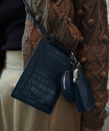 TINA：JOJUN | クロコ柄 ミニショルダーバッグ TINA：JOJUN(ショルダーバッグ)
