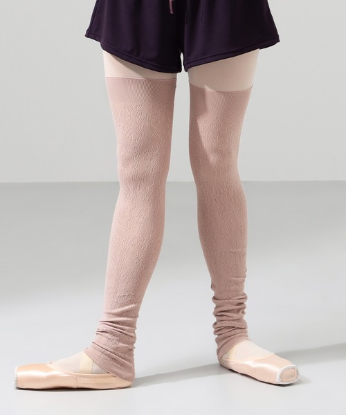 新品　チャコット　バックレース　ノーソーイングニット　＆　レッグウォーマー Chacott（チャコット）の「【ノーソーイングニット】ローズ